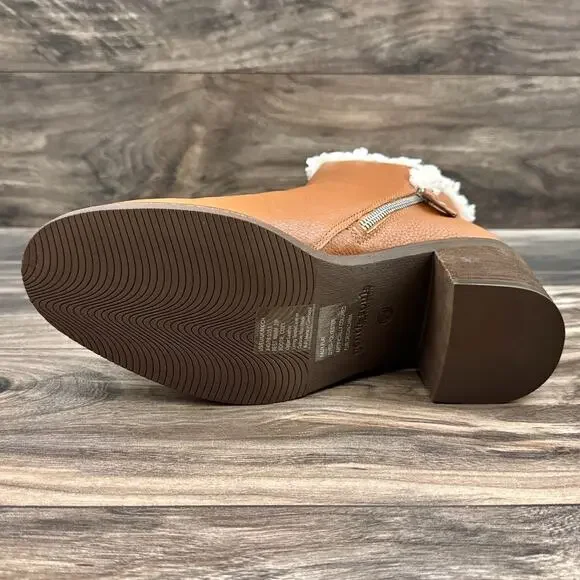 NIB Gentle Souls by Kenneth Cole 9M Best 65MM Zip Bootie Cozy Ankle Boots - Picture 8 of 11